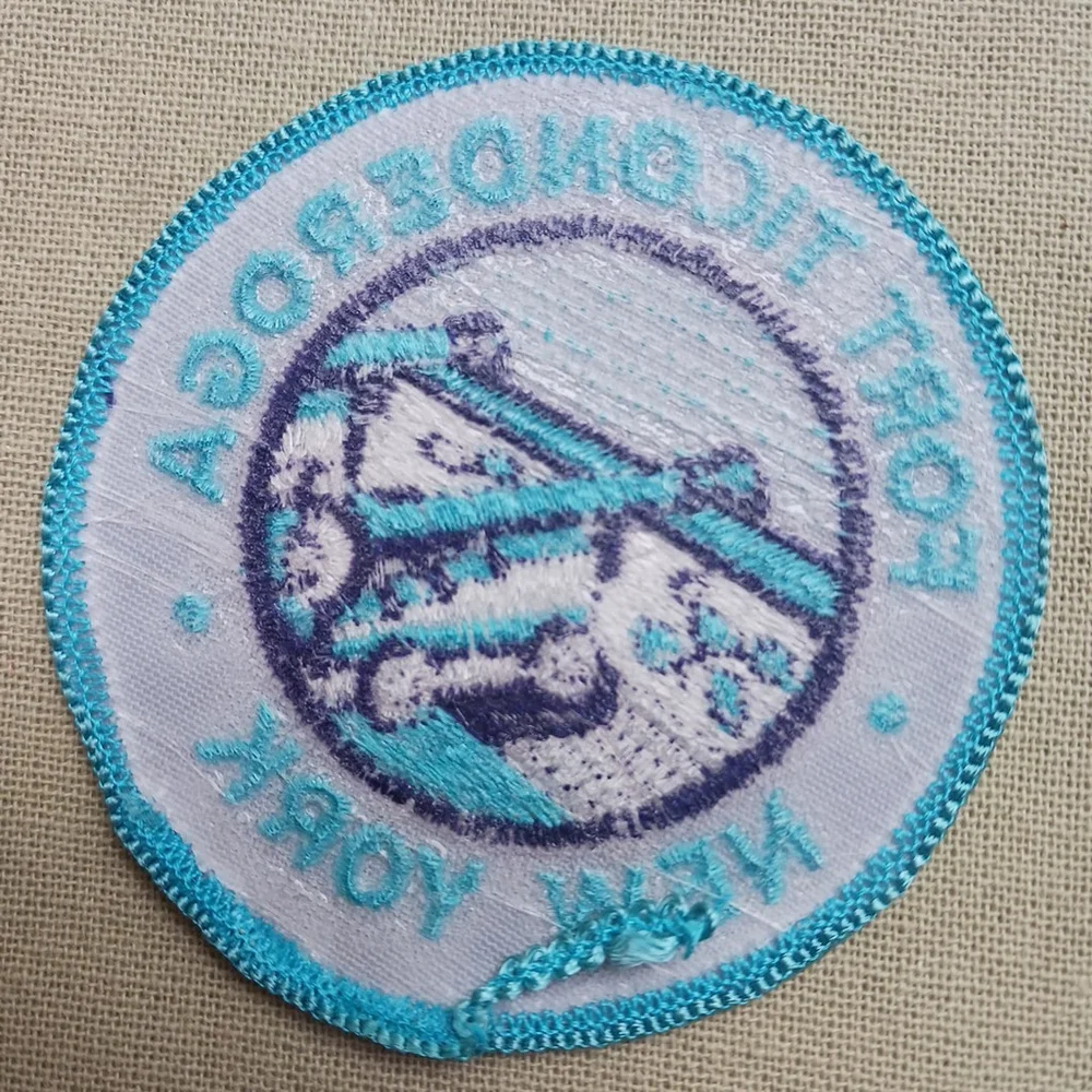 Fort Ticonderoga New York Vintage Historical Patch